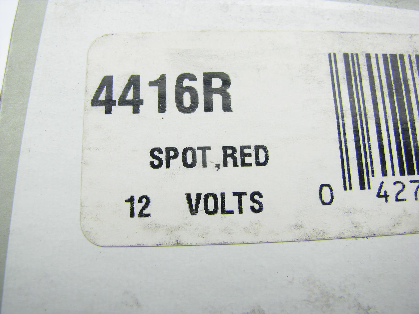 (2) Wagner 4416R PAR36 12.8V 30W Sealed Beam Lamp Light Bulbs - RED