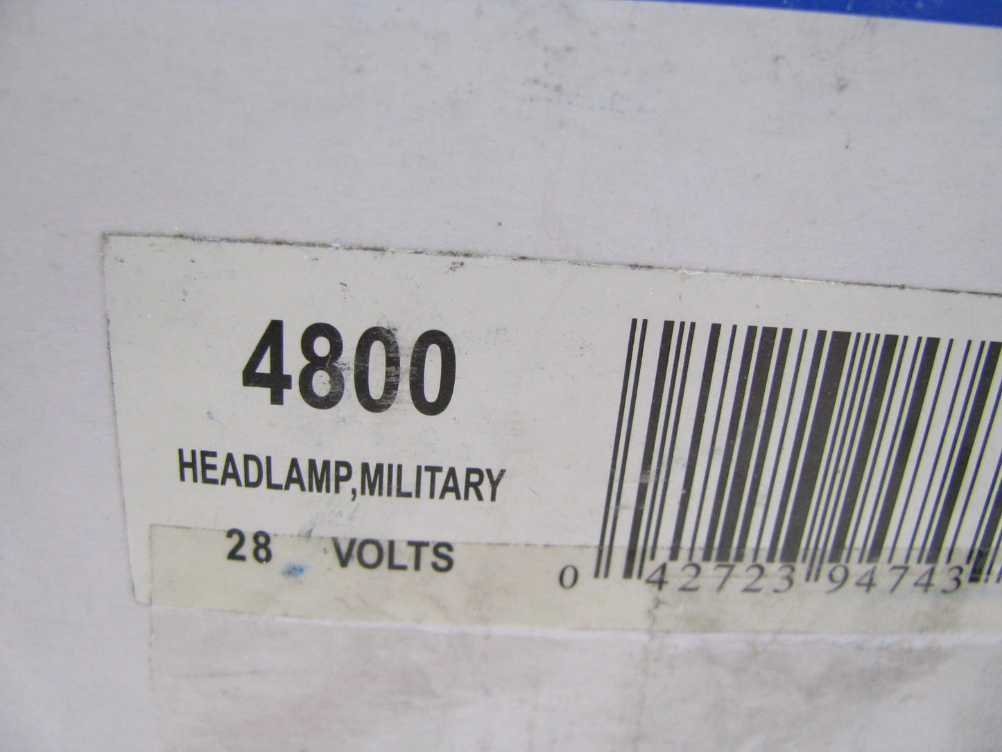 Wagner 4800 Sealed Beam Headlamp Headlight Bulb 28V 50/40 Watt