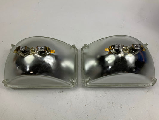 (2) Wagner 4912-1 Sealed Beam Headlamp Headlight Bulb 100x165mm 12V 50W