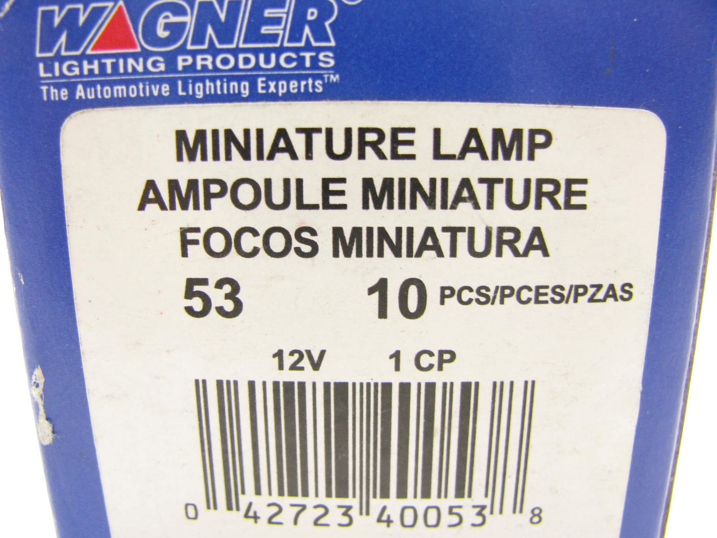 (10) Wagner 53 Miniature Light Bulb - Miniature Bayonet G-3