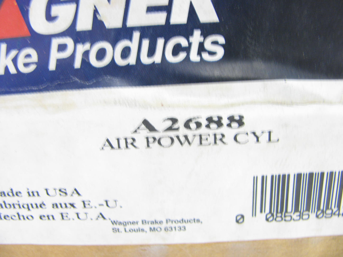 Wagner AF2688 (A2688) Air Power Brake Chamber Booster