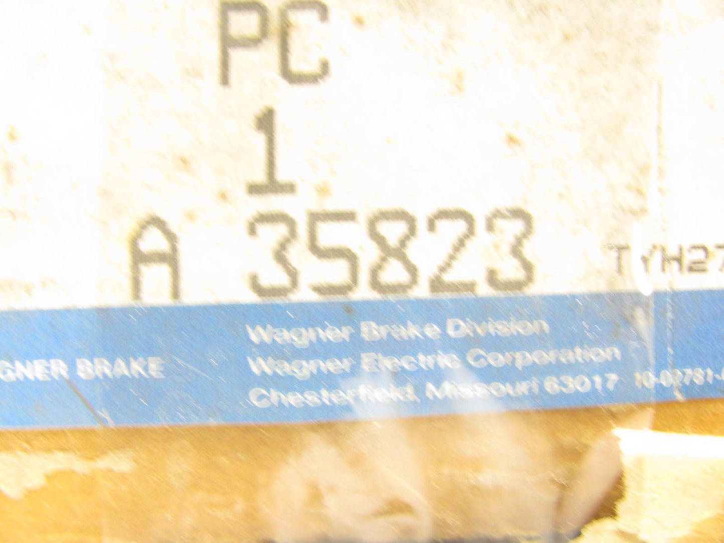 Wagner AF35823 Air Over Hydraulic Power Brake Booster Cylinder - AF-35823