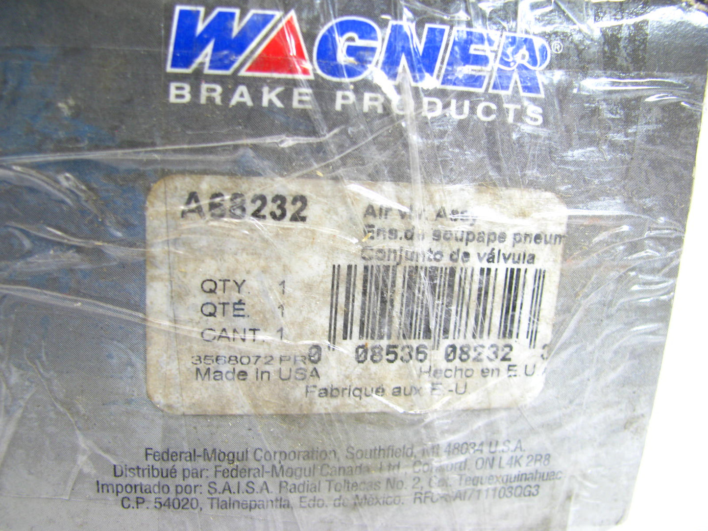 Wagner A131506 Air Solenoid Valve 2-Speed Shift AC-67929