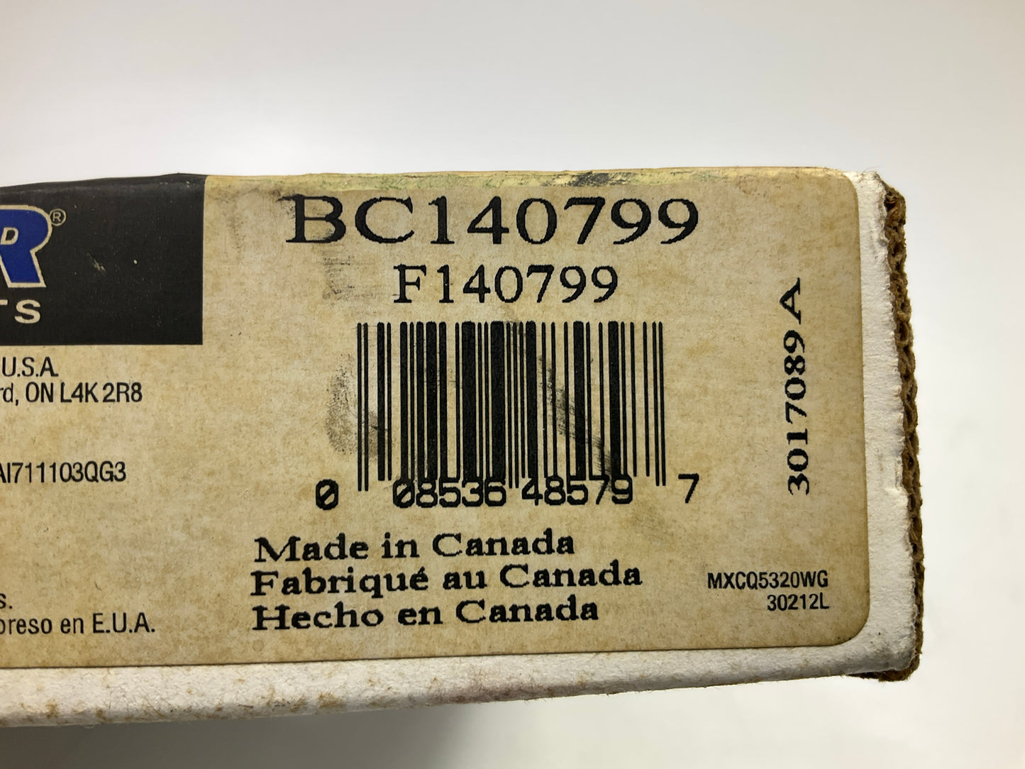 Wagner BC140799 Rear Left Parking Brake Cable For 2003-2007 Honda Accord