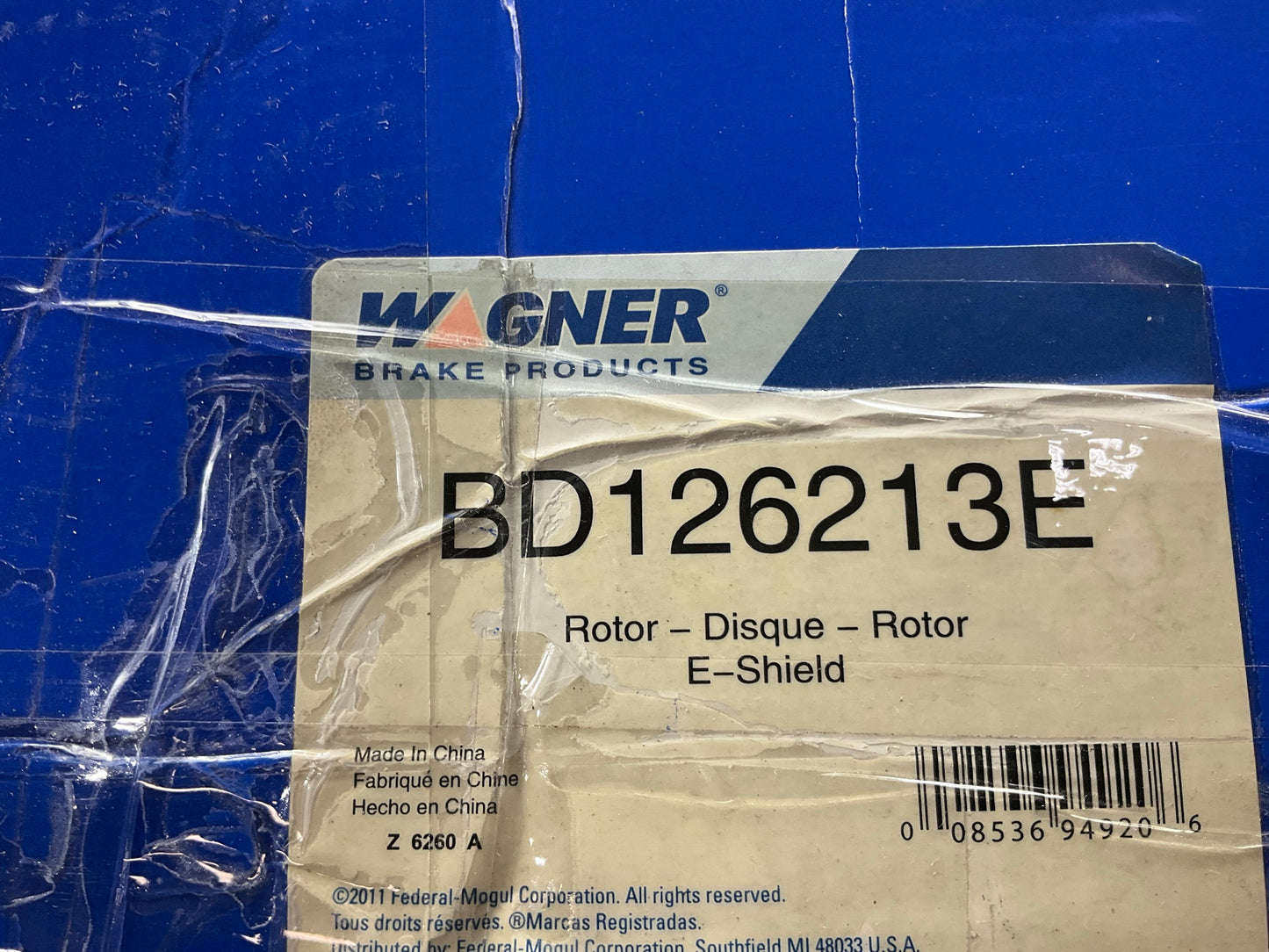 Wagner BD126213E Disc Brake Rotor And Hub Assembly, Front