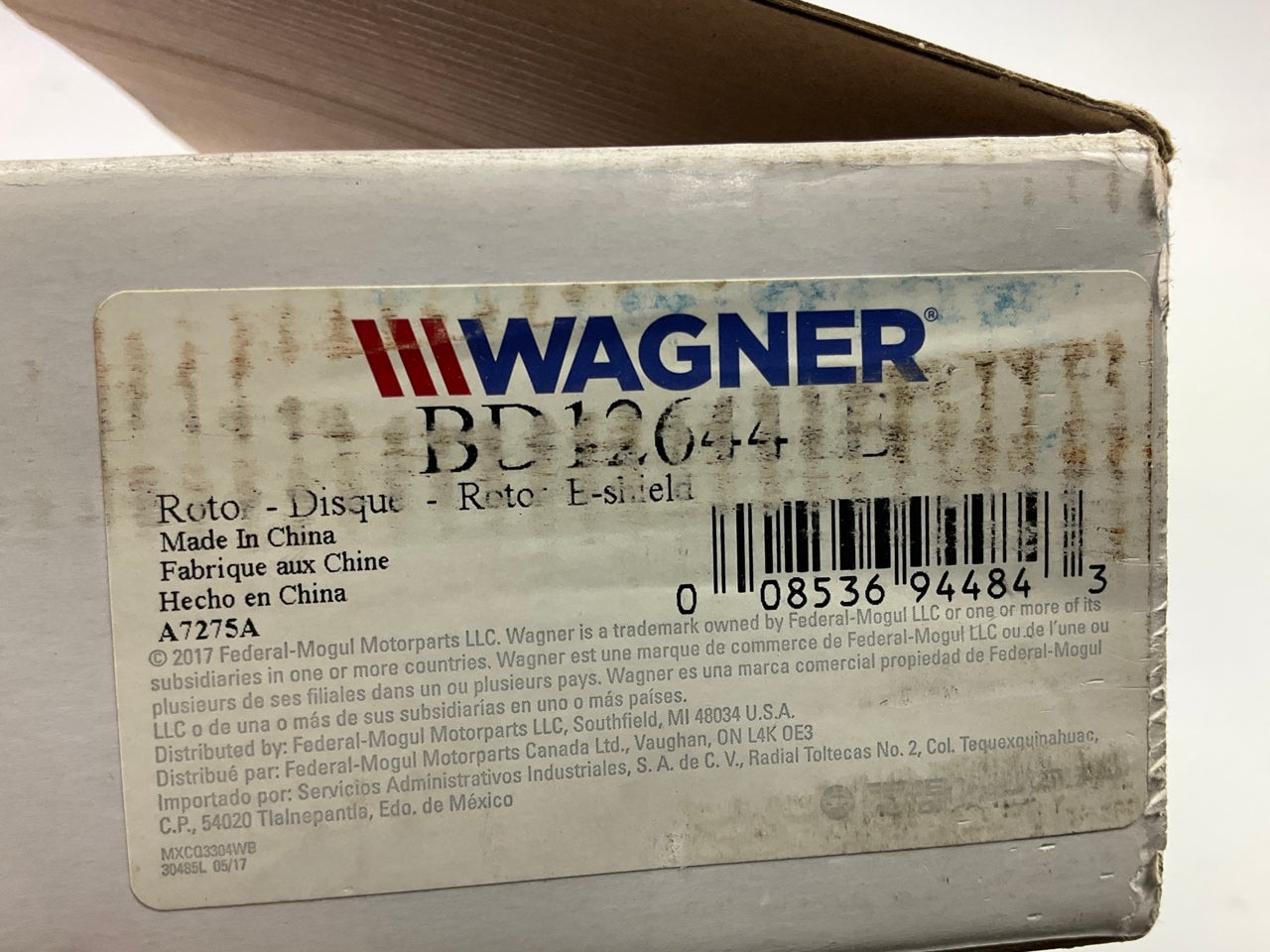 Wagner BD126441E Rear Brake Rotor