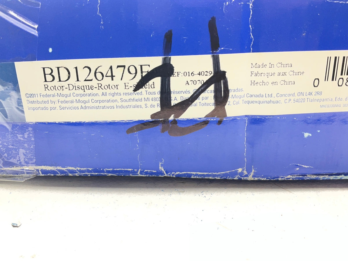 Wagner BD126479E Front Disc Brake Rotor