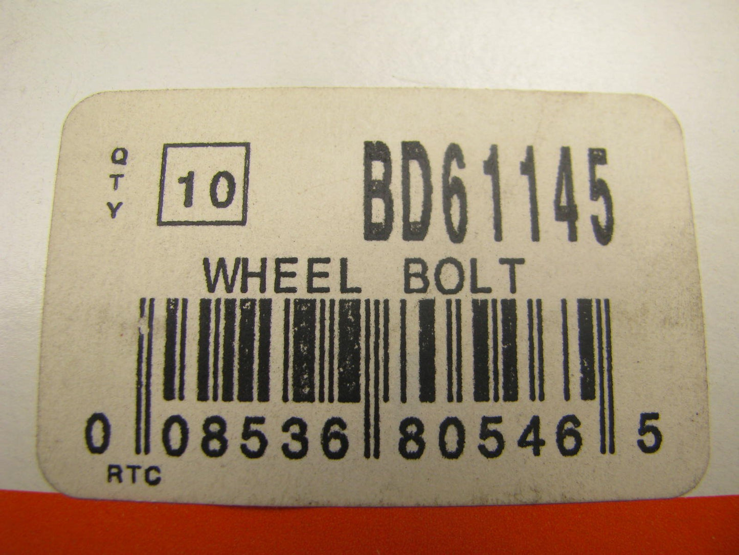 (10) Wagner BD61145 FRONT Wheel Lug Stud Bolts 1980-1989 Ford F-250 4WD ONLY