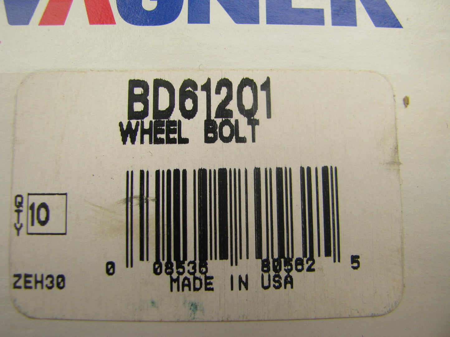 (10) Wagner BD61201 Wheel Lug Studs