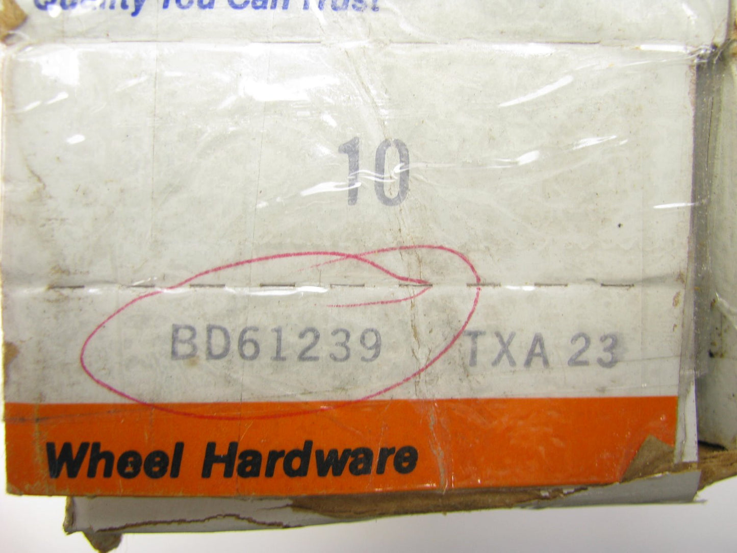 (10) Wagner BD61239 Wheel Lug Stud Bolts