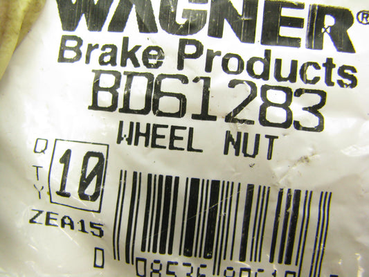 (10) Wagner BD61283 Wheel Lug Nuts