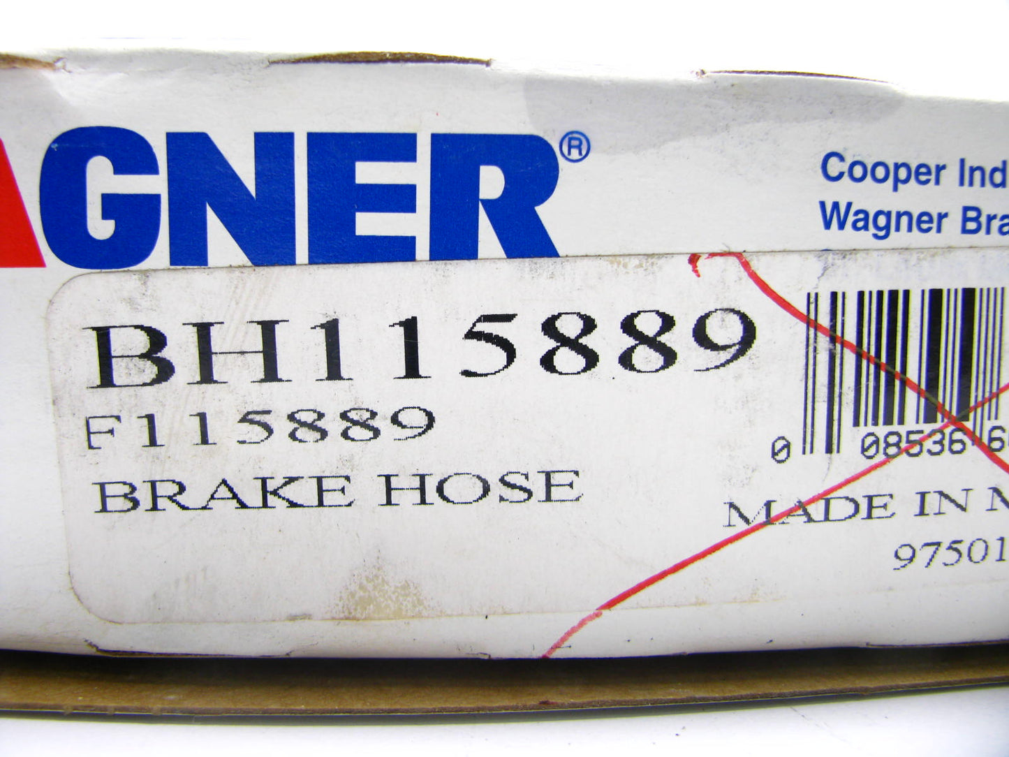 Wagner BH115889 Front Brake Hydraulic Hose - 1980-1983 Mazda RX-7 1981-82 626
