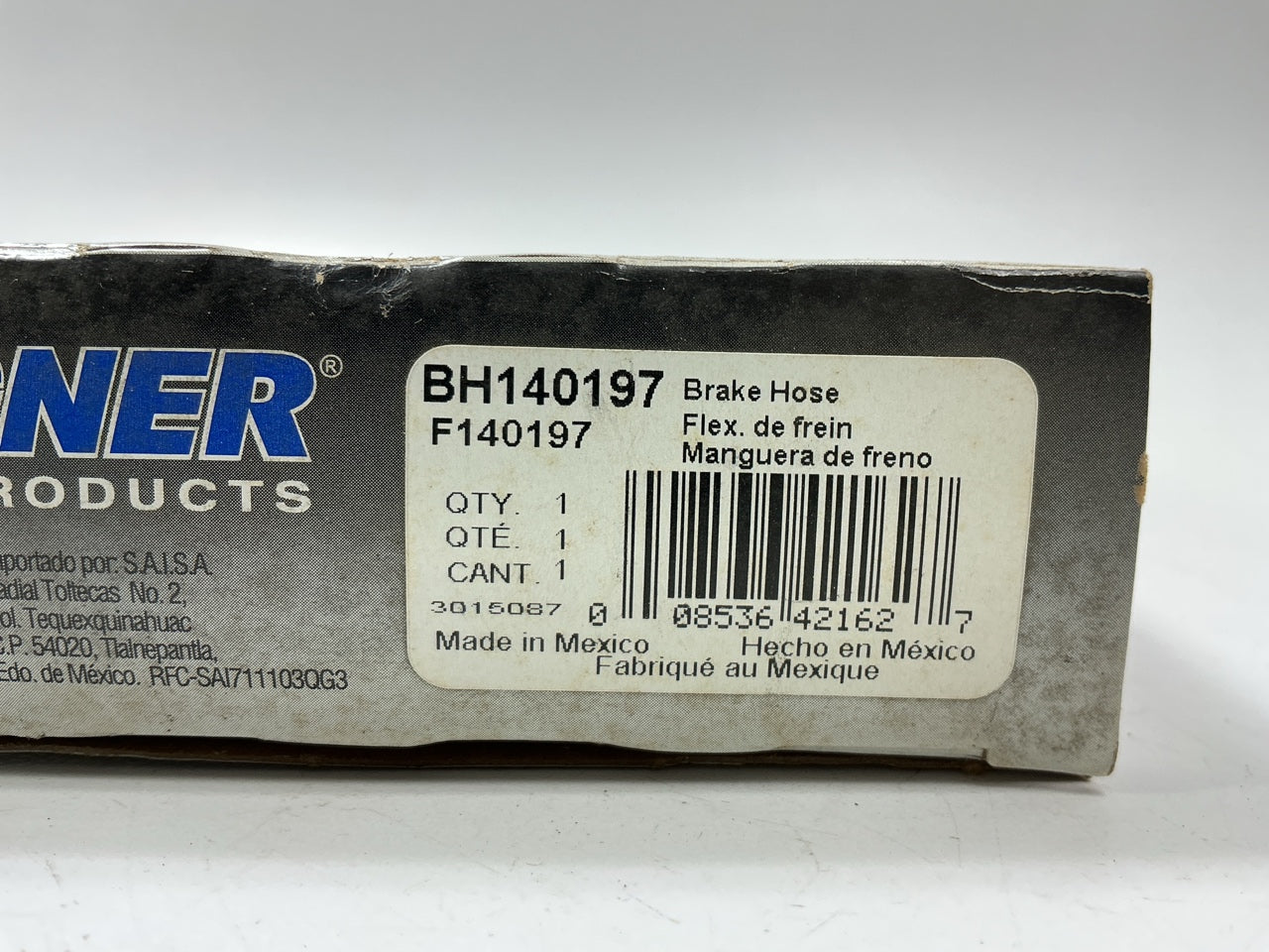Wagner BH140197 Rear Left Brake Hose For 2001-2006 Nissan Sentra
