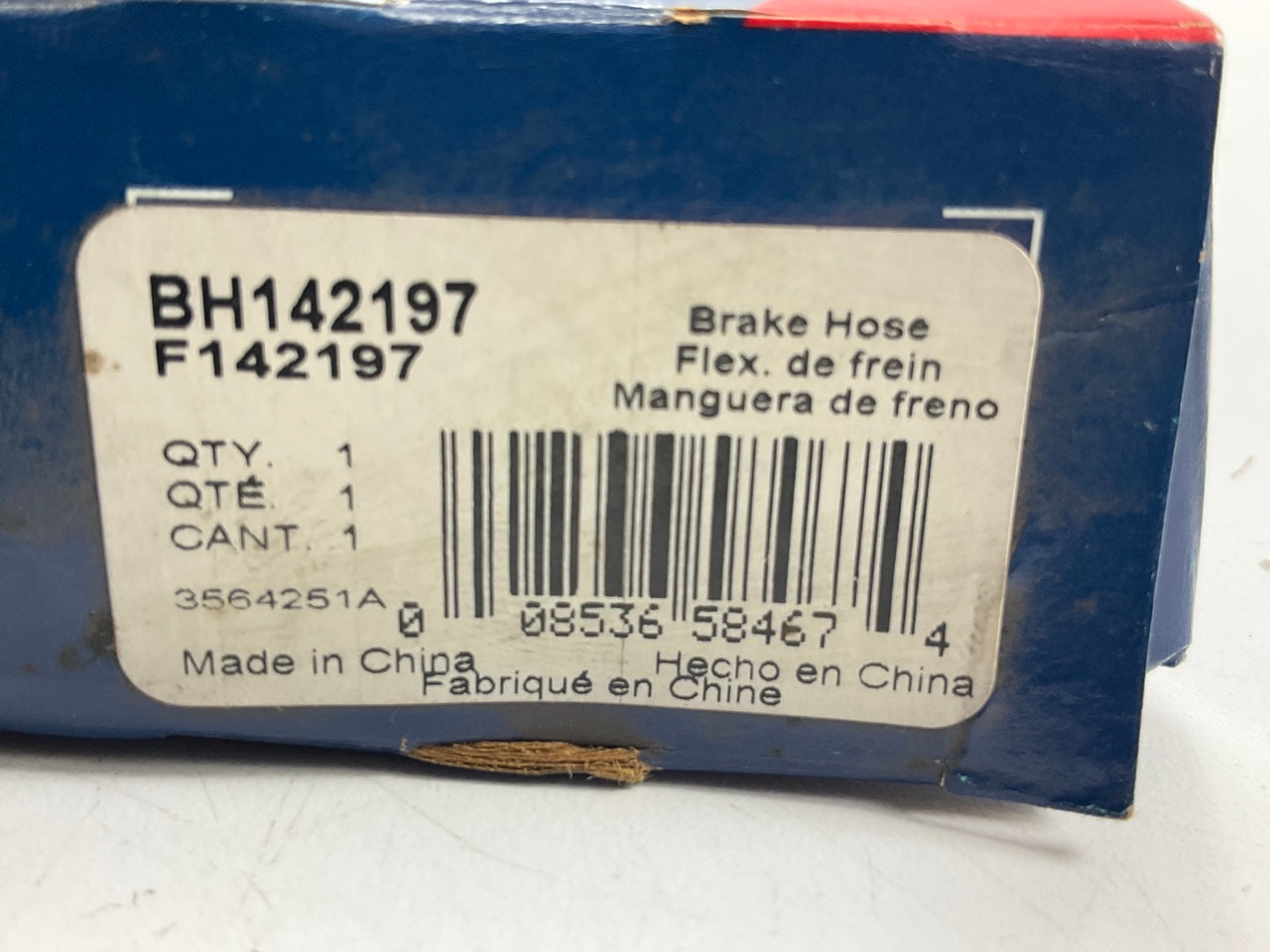Wagner BH142197 Rear Brake Hose For 2000-2005 Hyundai Accent