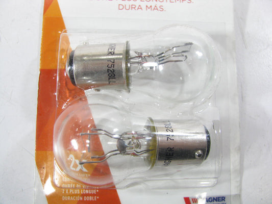 (2) Wagner BP17916LL Long Life Turn Signal Parking Tail Light Lamp Bulb
