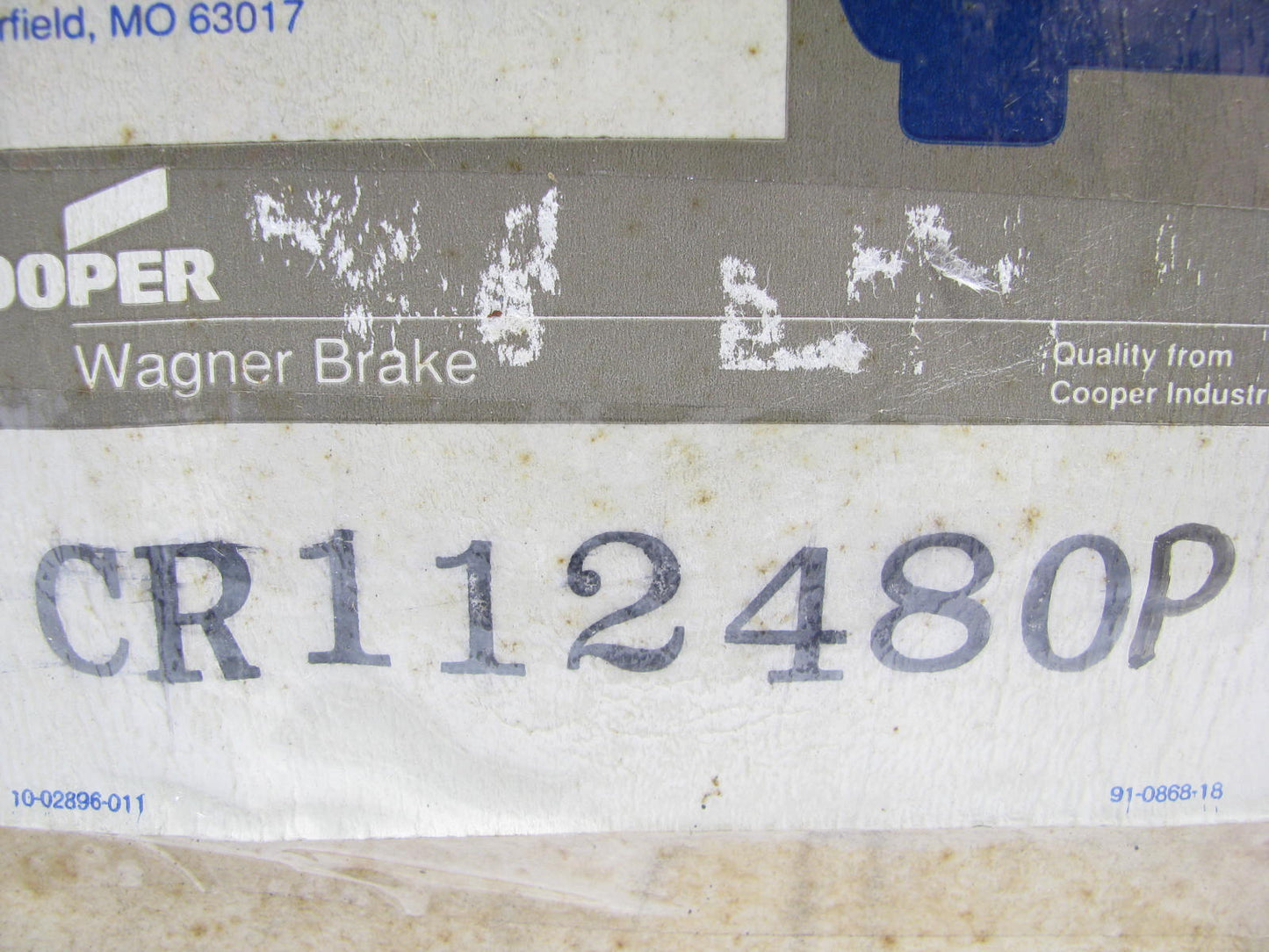 REMAN. Wagner CR112480P Front Left Brake Caliper
