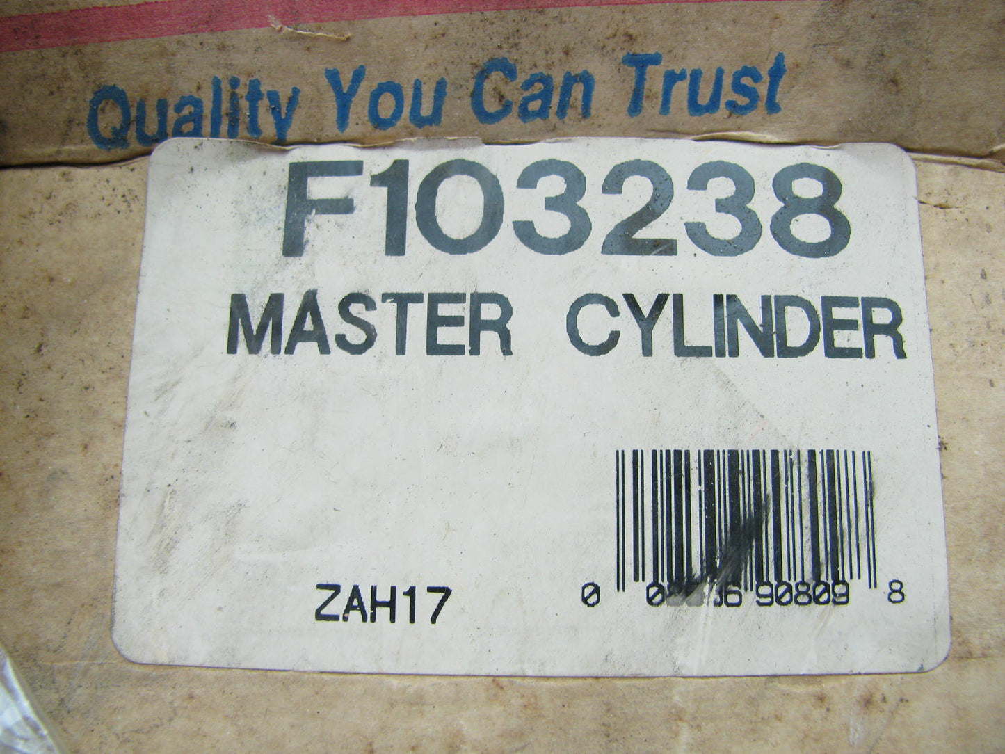 New Brake Master Cylinder Wagner F103238