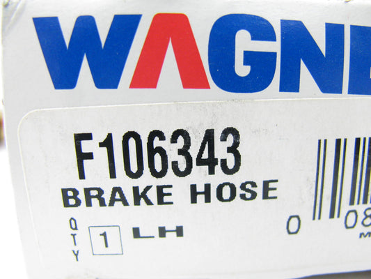 Wagner F106343 Brake Hydraulic Hose - Front Left