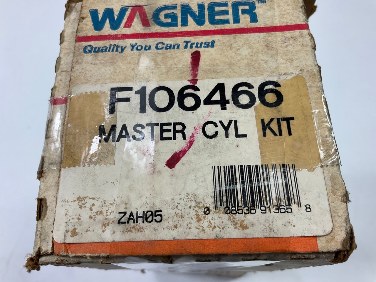 Wagner F106466 Brake Master Cylinder Repair Kit For F106465 (MC39546)