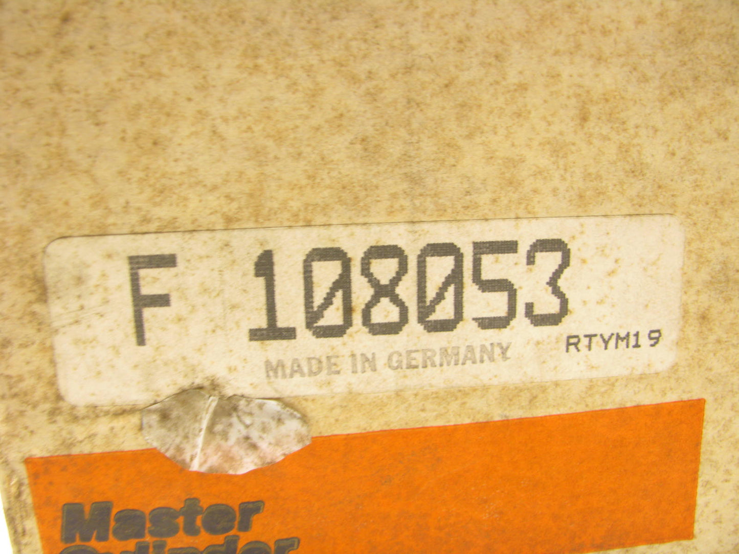 Wagner F108053 Brake Master Cylinder for 1978-1980 Audi 5000