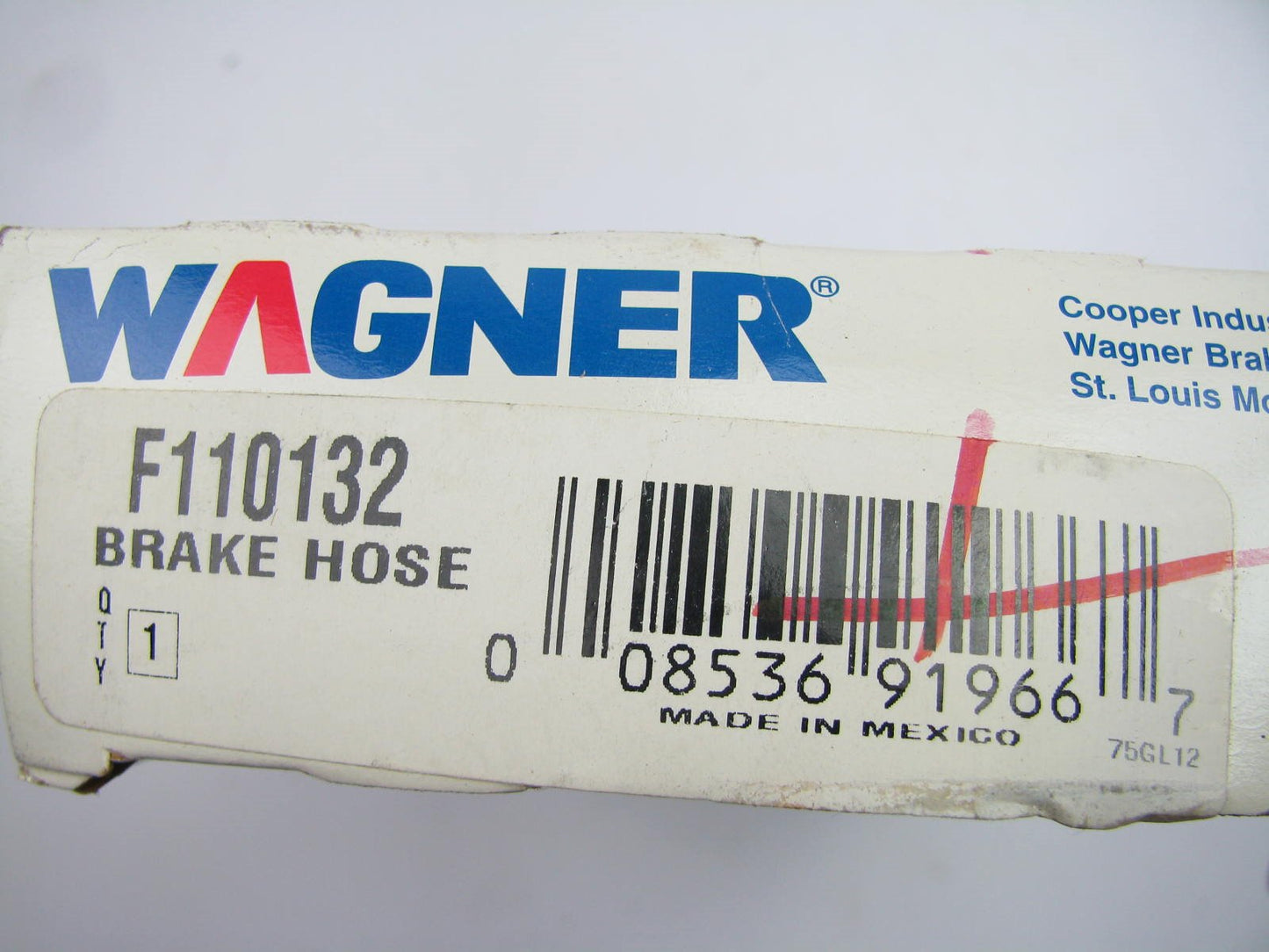 Wagner F110132 Front Brake Hose
