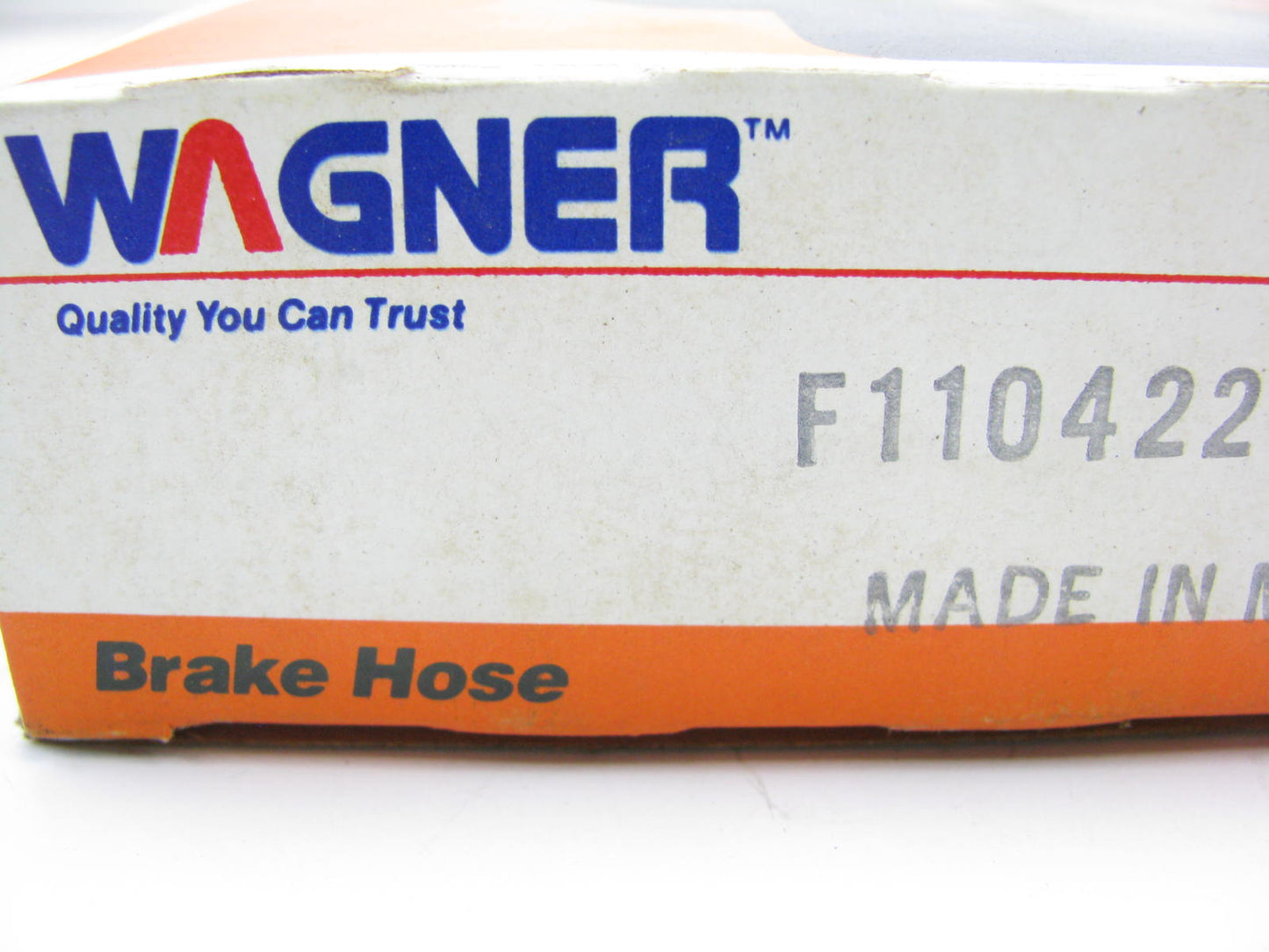 Wagner F110422 Front Left Brake Hydraulic Hose for 1984-1992 Camaro & Firebird