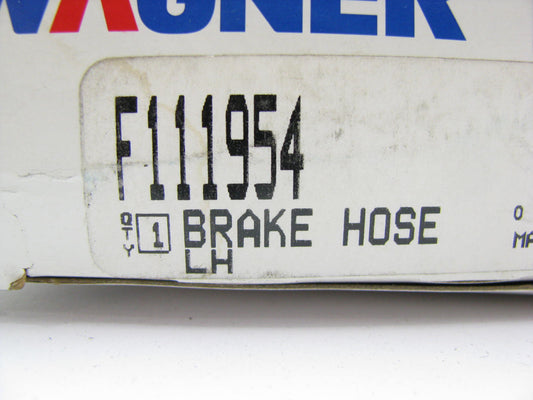 Wagner F111954 Front Left Brake Hydraulic Hose for 1986 Ford Ranger