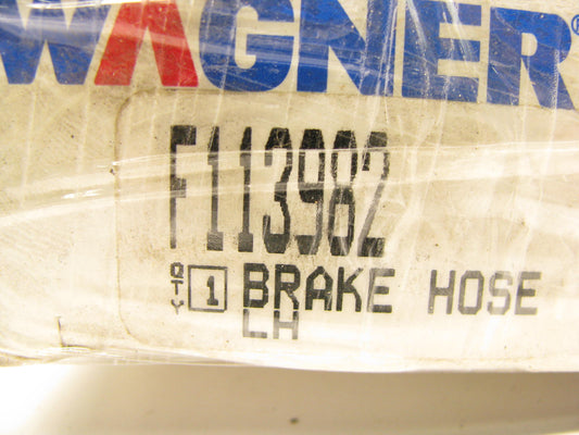 Wagner F113982 Front Left Brake Hose For 1985-1988 Maxima, 86-89 Stanza
