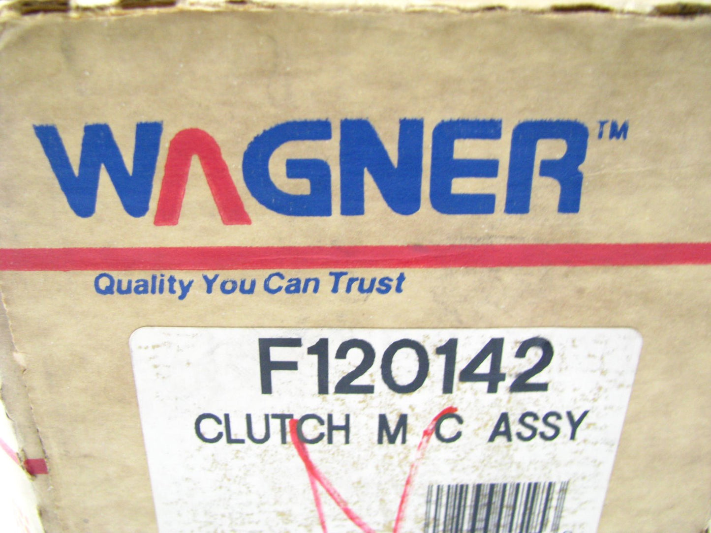 Wagner F120142 Clutch Master Cylinder For 1984-1985 Toyota Corolla