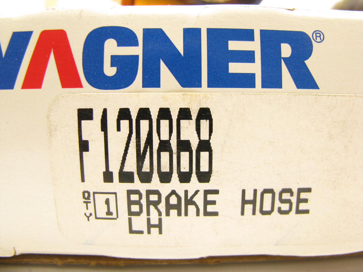 Wagner F120868 Front Left Brake Hydraulic Hose For 1989-1993 Ford Mustang