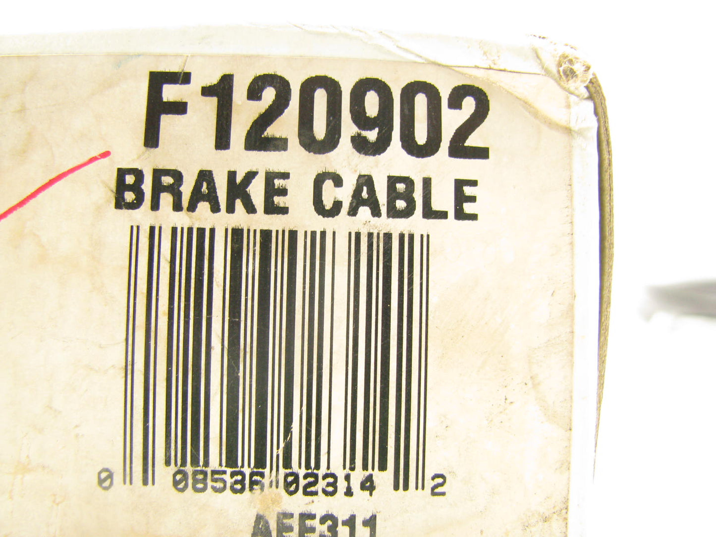 Wagner F120902 Forward Parking Brake Cable for 1988-1991 Ford E-150