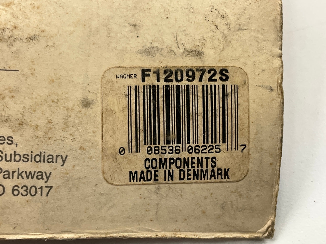 Wagner F120972S Brake Hardware Clips, 2 Pcs