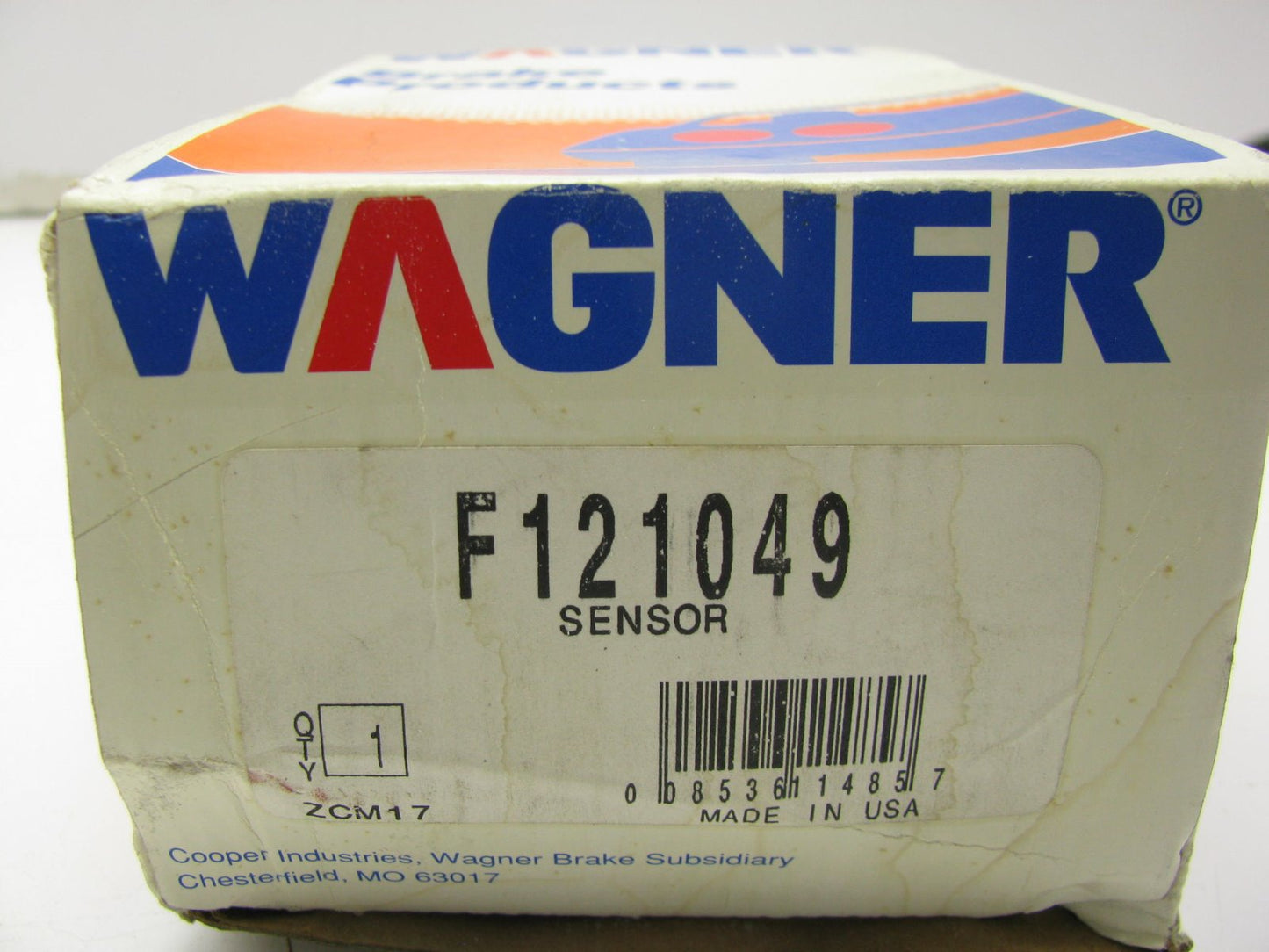 Wagner F121049 Rear Left ABS Wheel Speed Sensor