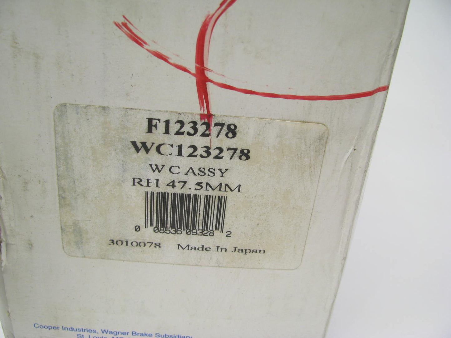 Wagner F123278 Front Right Drum Brake Wheel Cylinder For 1988-1994 Isuzu FTR