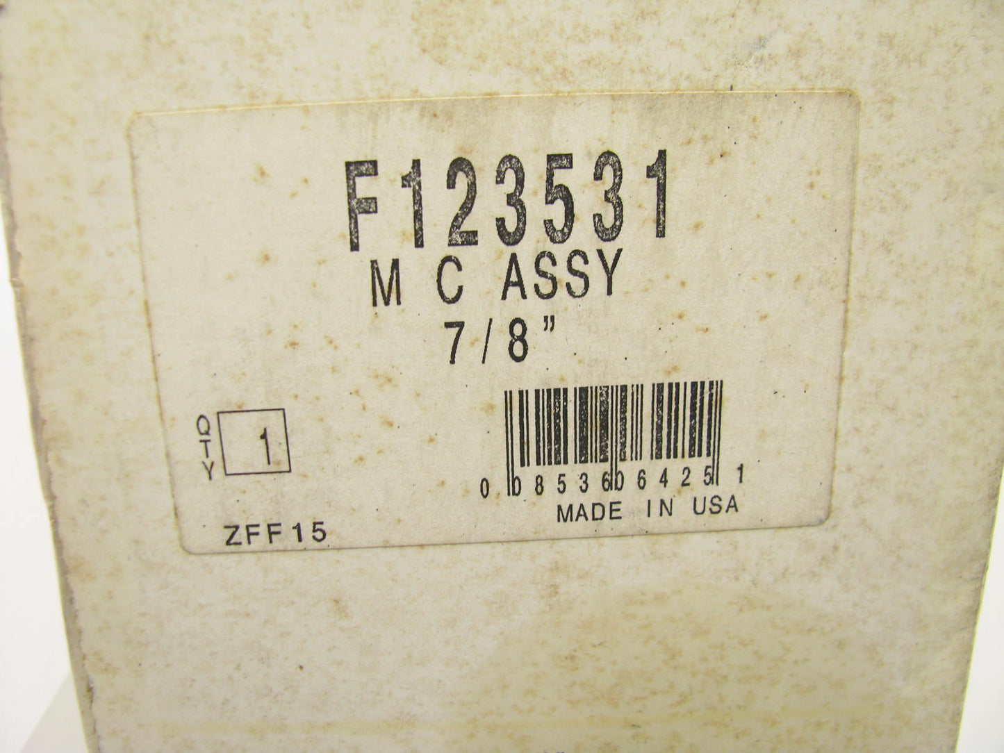 Wagner F123531 Brake Master Cylinder For 1987-88 Mazda RX-7