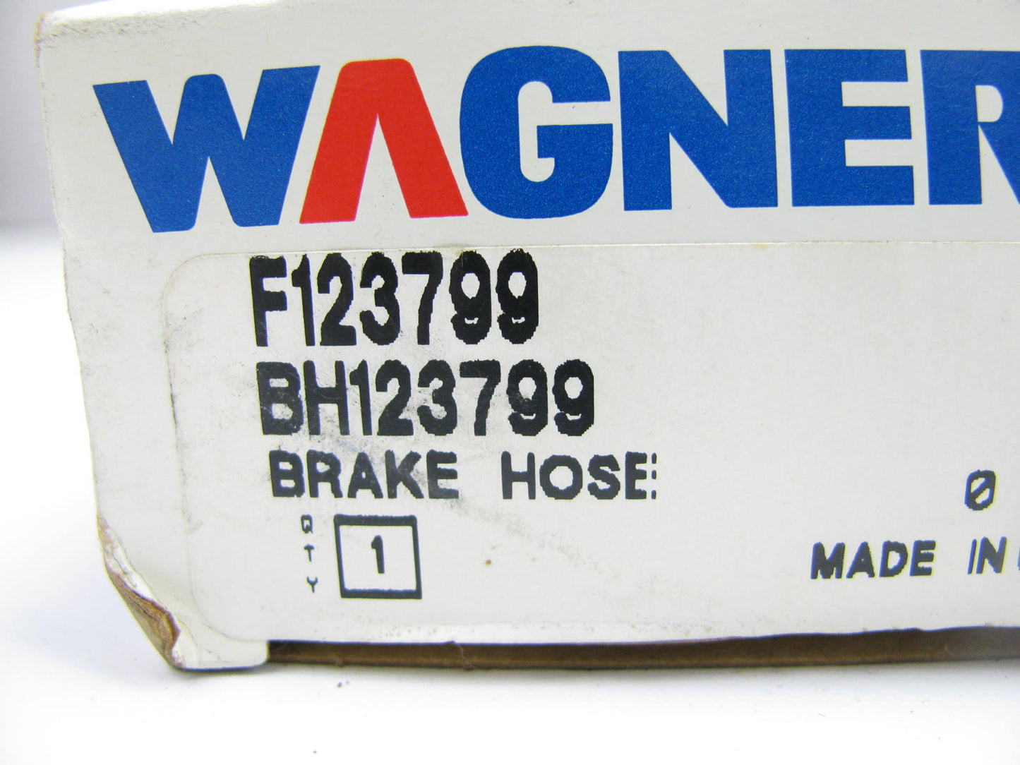 Wagner F123799 Brake Hydraulic Hose - Rear