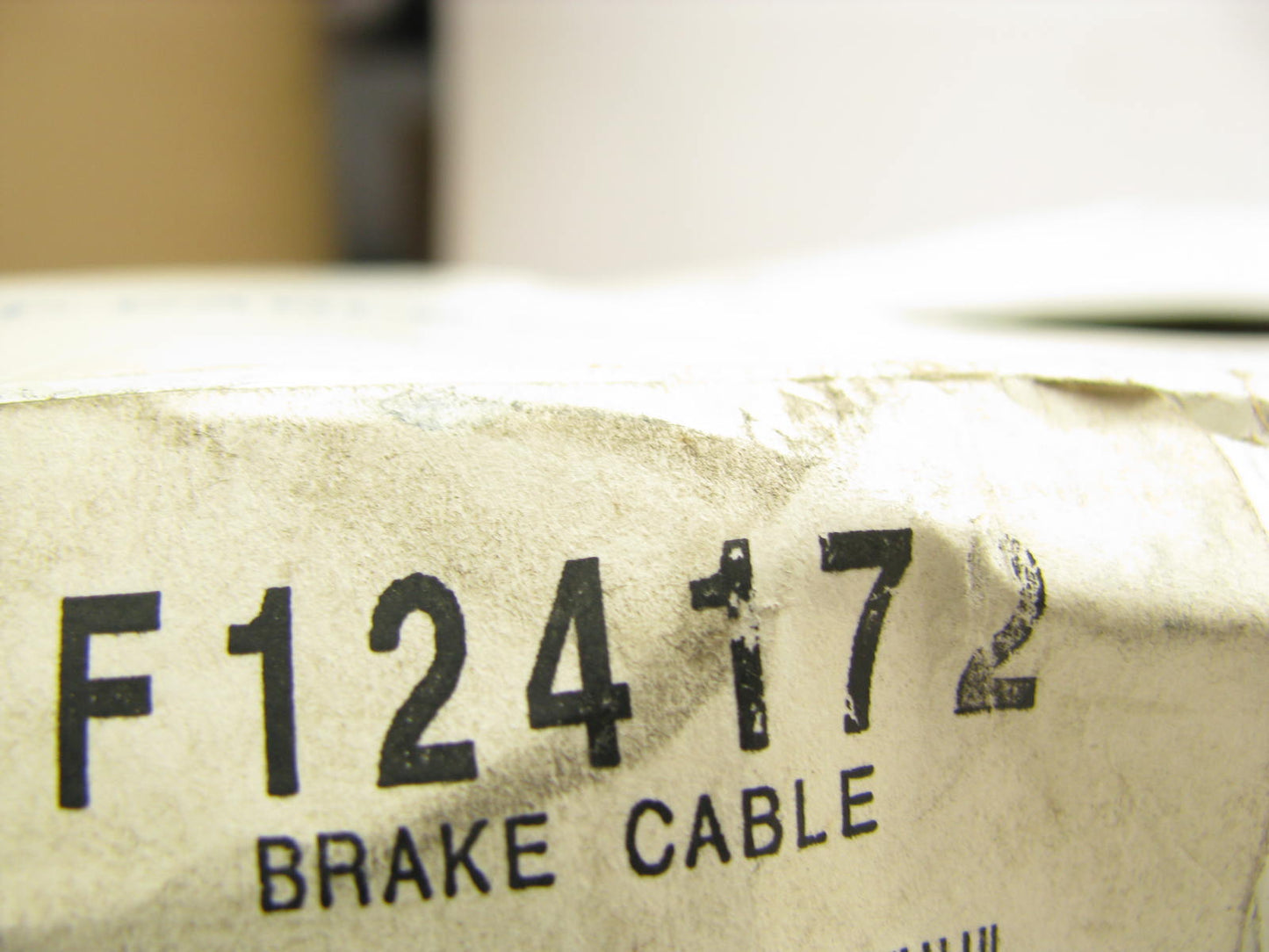 Wagner F124172 Parking Brake Cable - Forward - 87-89 Mighty Max, 87-89 Ram 50
