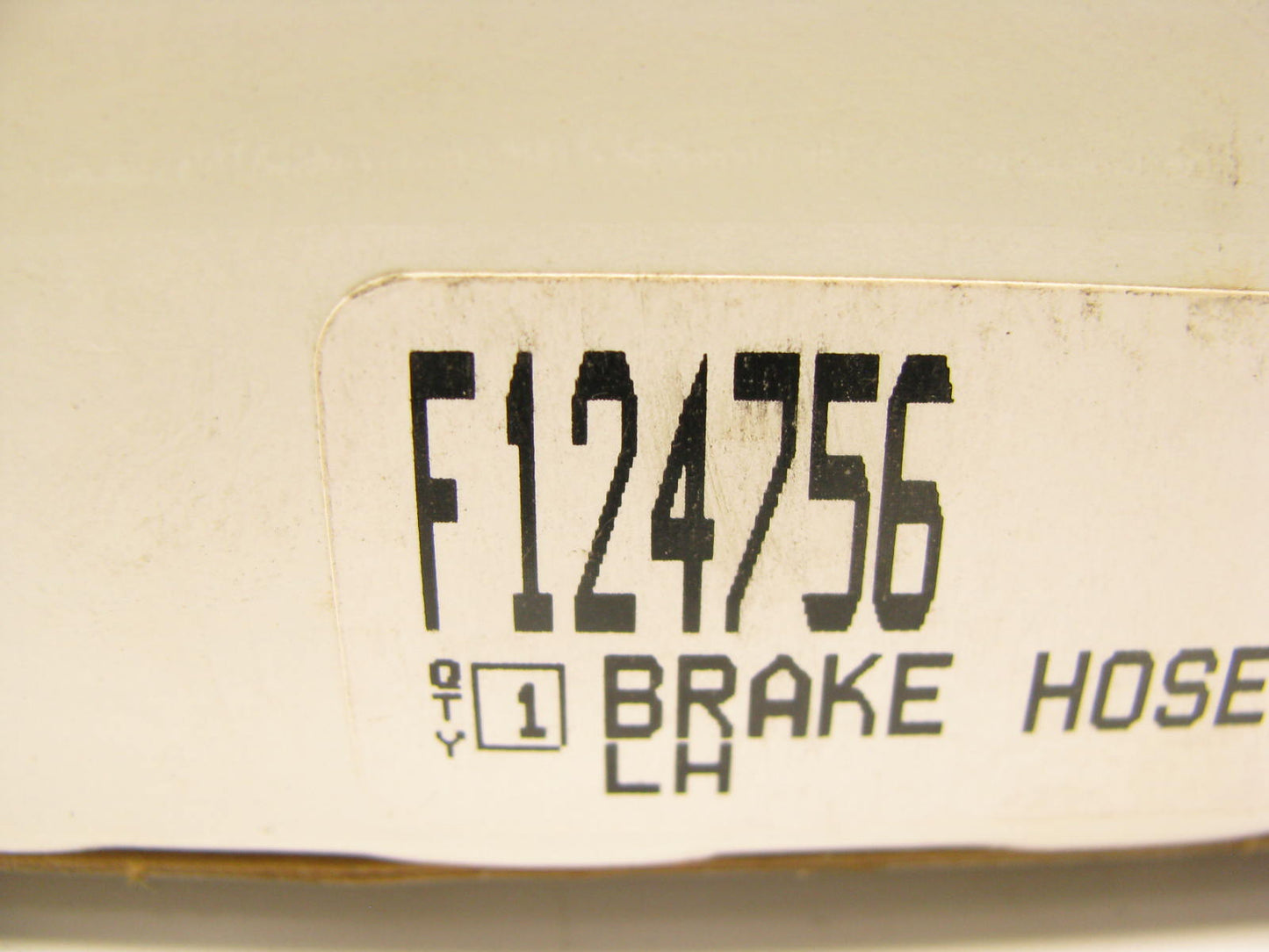 Wagner F124756 Front Left Brake Hydraulic Hose For 1991-1992 Dodge Dakota