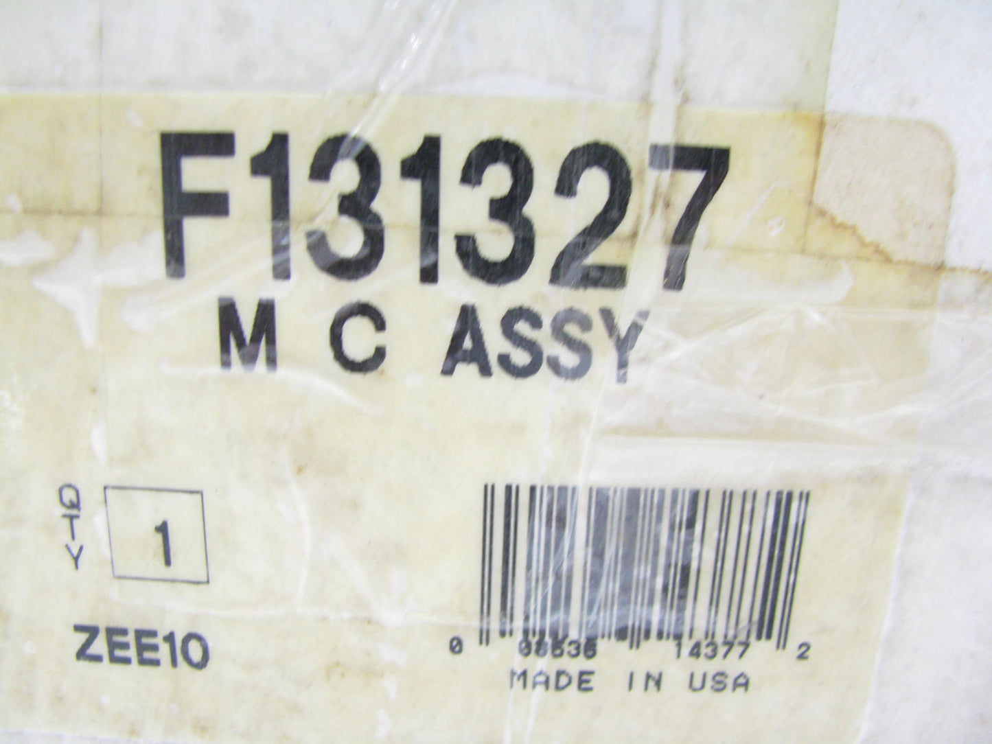 Wagner F131327 Brake Master Cylinder With Reservoir