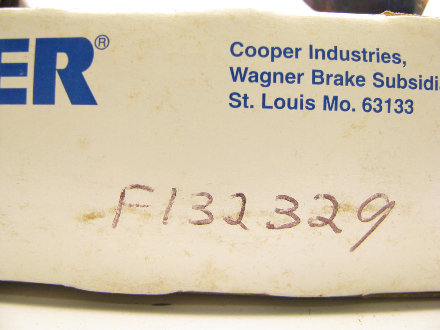 Wagner F132329 FRONT RIGHT Brake Hose