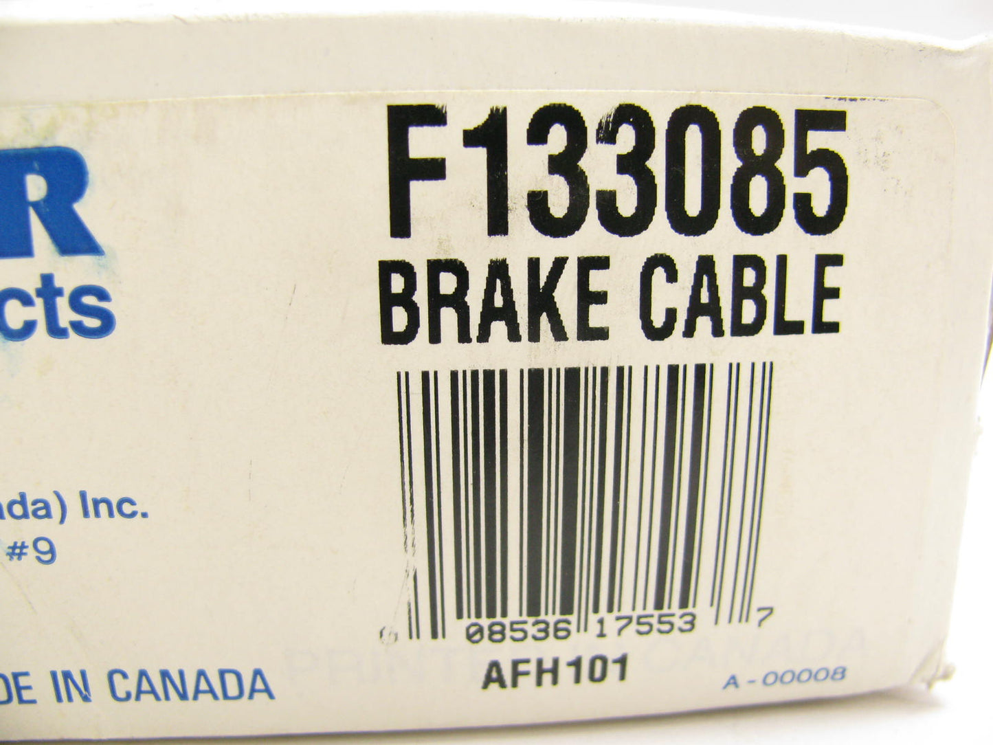 Wagner F133085 Rear Right Parking Brake Cable 1995-1996 E-250 E-350
