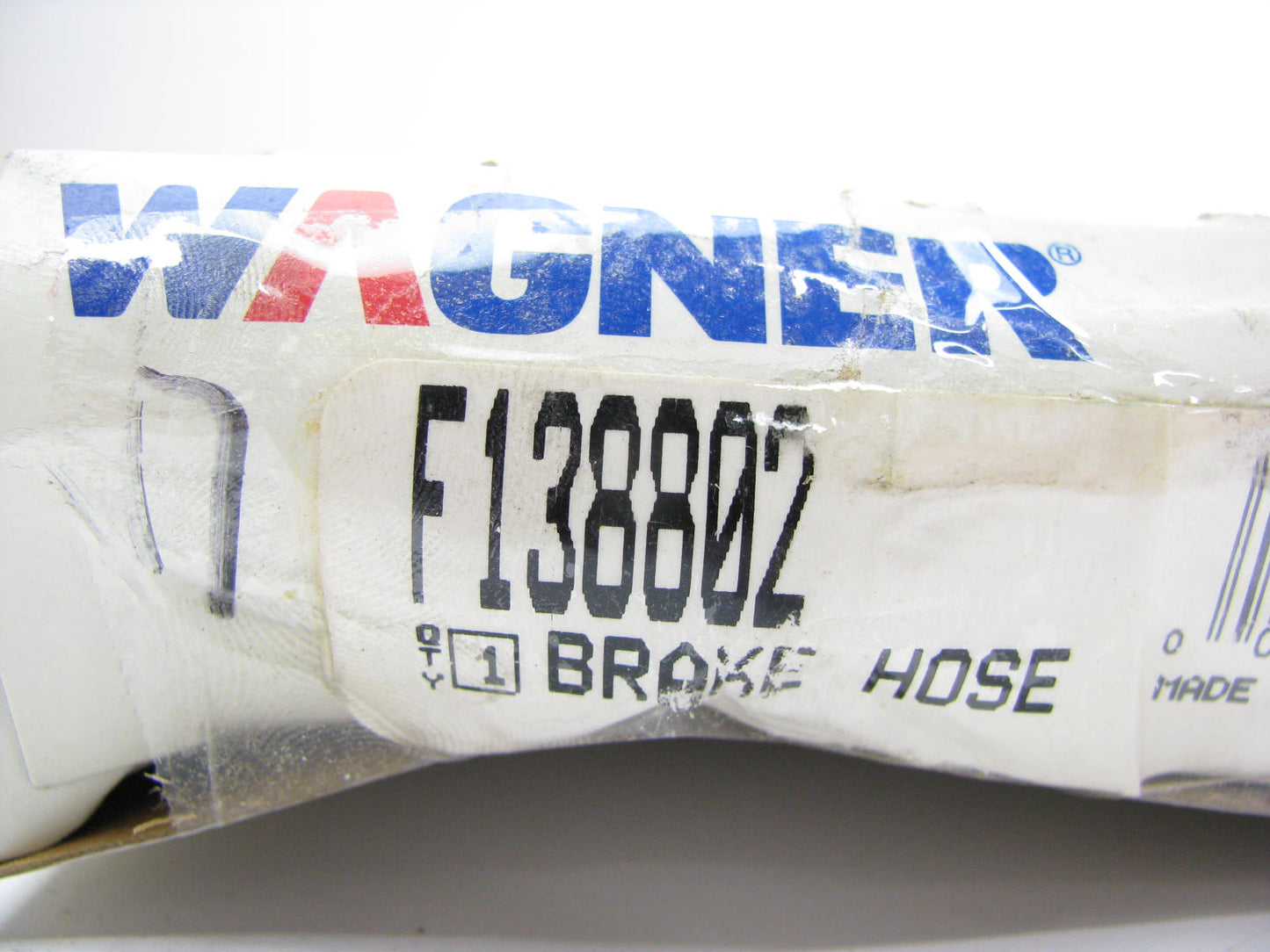 Wagner F138802 Brake Hose - Rear LEFT Drivers Side, With Traction Control