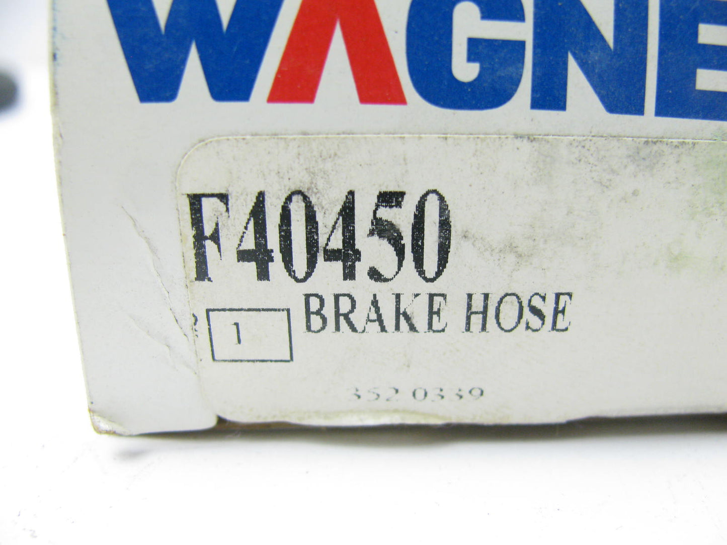 Wagner F40450 Brake Hydraulic Hose - Rear Left / Right