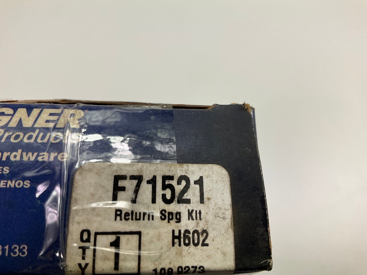 Wagner F71521 Front Drum Brake Shoe Return Spring Kit (14'' X 2.5'' Brakes)