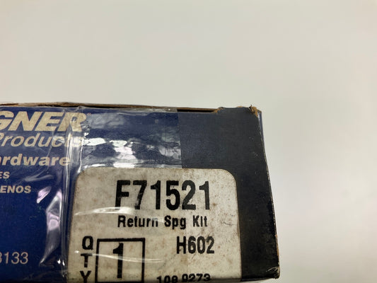 Wagner F71521 Front Drum Brake Shoe Return Spring Kit (14'' X 2.5'' Brakes)