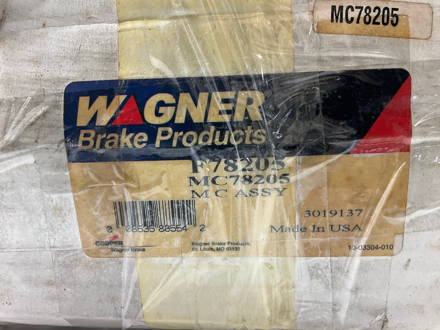 Wagner F78205 Brake Master Cylinder 1980-19883 Ford C600, C700, C800