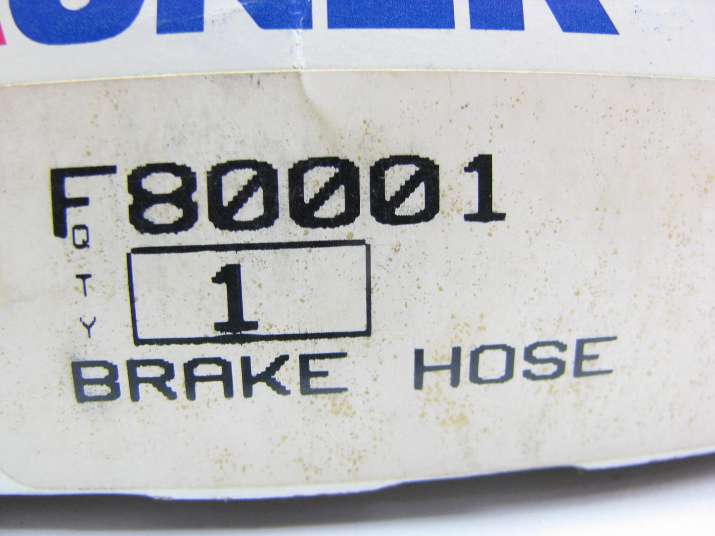 Wagner F80001 Brake Hydraulic Hose - Rear Center