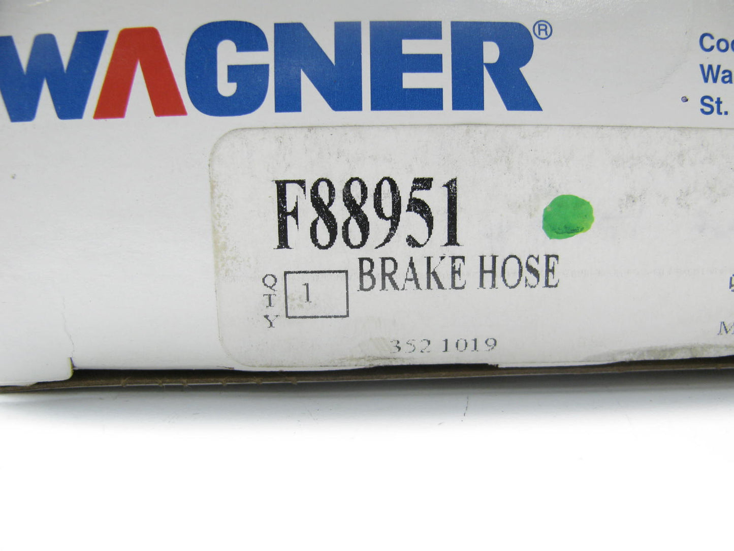 Wagner F88951 Brake Hydraulic Hose - Front Right