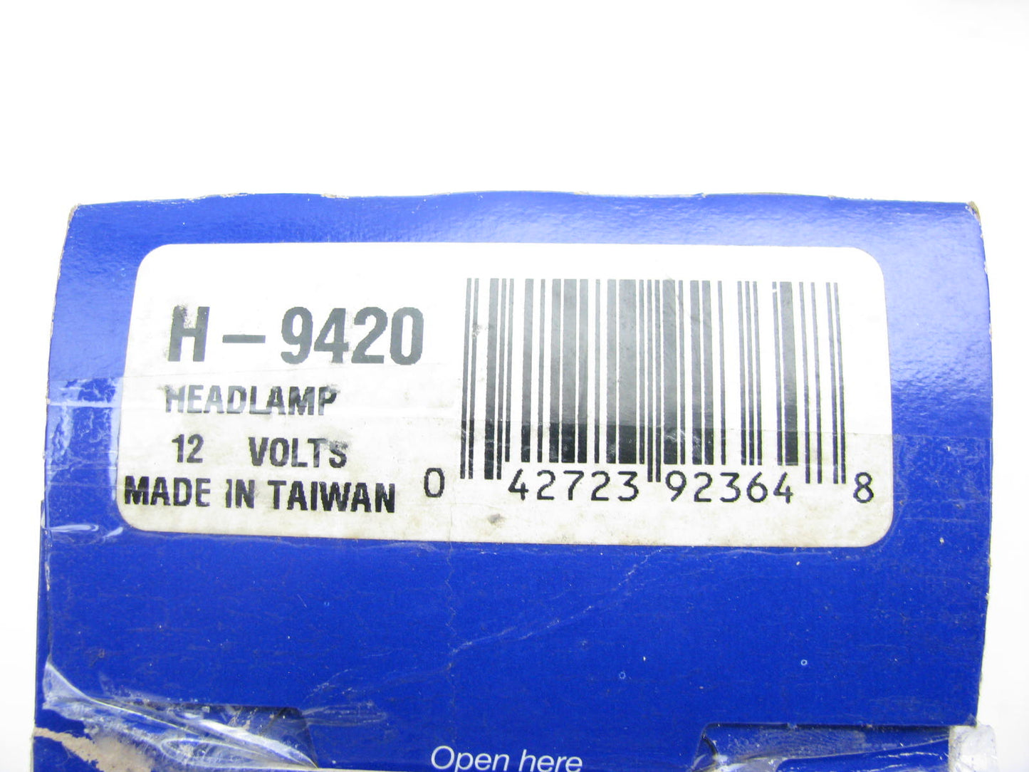 Wagner H-9420 Rectangular Halogen Sealed Beam Lamp Light Bulb 12.8V 50W