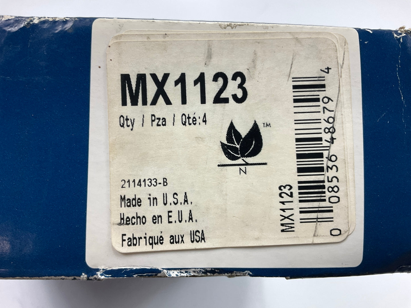 MISSING HARDWARE - Wagner MX1123 Front Disc Brake Pads